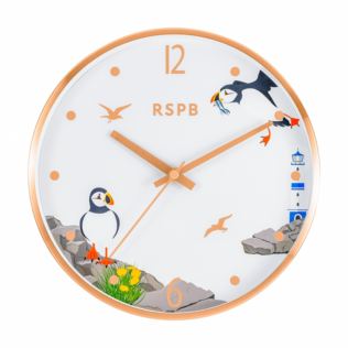 RSPB Puffin Wall Clock Product Image
