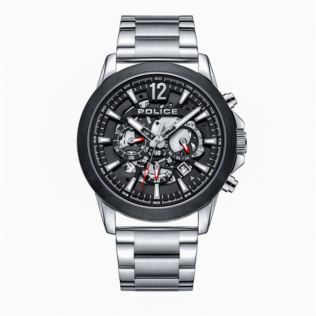 Police Vertigo Stainless Steel Multi Dial Watch Product Image