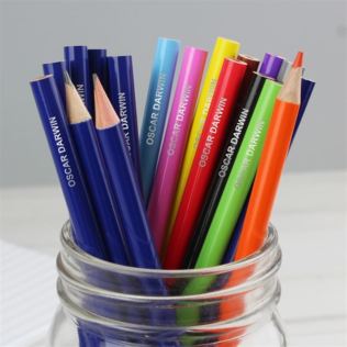 Personalised Colouring Pencils Product Image