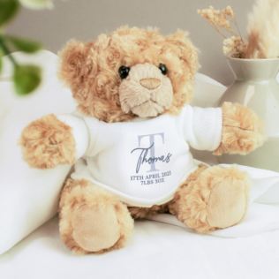 Personalised Initial Teddy Bear Product Image