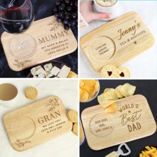 Personalised Wooden Coaster Trays Product Image