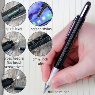 Personalised 7-in-1 Multi Tool Pen Product Image