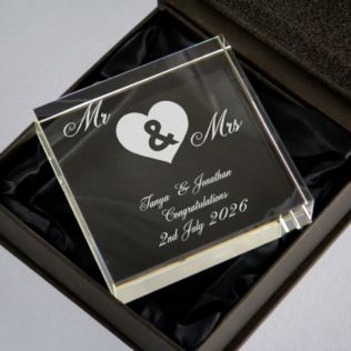 Mr & Mrs Keepsake Product Image