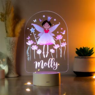 Personalised Fairy Princess LED Colour Changing Light Product Image