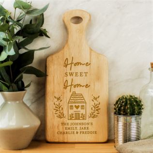Personalised HOME Wooden Paddle Board Product Image