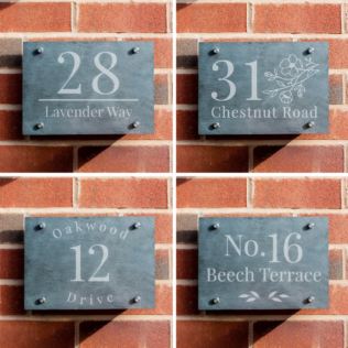 Personalised Slate House Signs Product Image