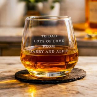 Personalised Whiskey Glass Product Image