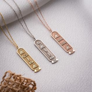 Personalised Egypt Cartouche Necklace Product Image
