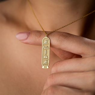 Personalised Egypt Cartouche Necklace Product Image