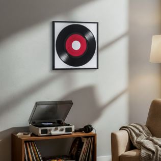 Record Album Frame - Black 32cm Product Image