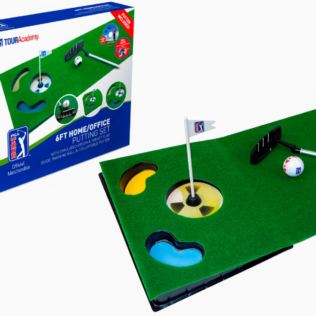 PGA Tour 6ft Home & Office Putting Mat with Collapsible Putter Product Image