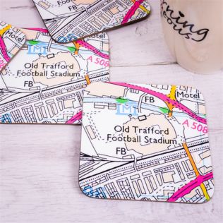 Set of 4 Football Ground Location Coasters Product Image