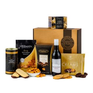 Wine & Treats Gift Box Hamper Product Image