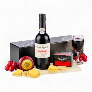 Port  & Cheese Hamper Gift Box Product Image