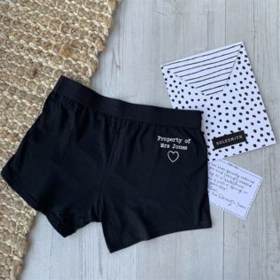 Personalised "Property of…" Underwear Product Image