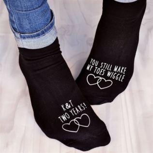 Personalised Anniversary Socks Product Image