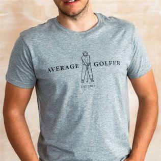 Average Golfer Personalised T-Shirt Product Image