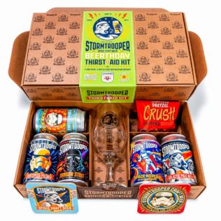 Stormtrooper Happy Birthday "Thirst Aid Kit" Craft Beer Gift Pack Product Image