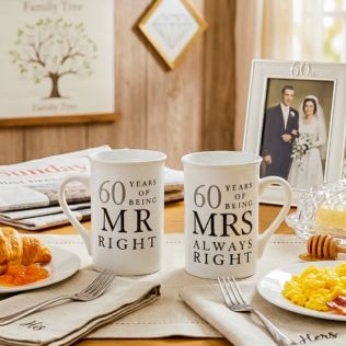 Amore Gift Set - 60 Years Of Mr Right/Mrs Always Right Product Image