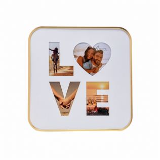 Gold Love Collage 4 x Photo Frame Product Image