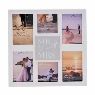 Mr & Mrs Multi-Aperture Photo Frame Product Image