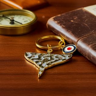 RAF Vulcan Enamel Keyring Product Image
