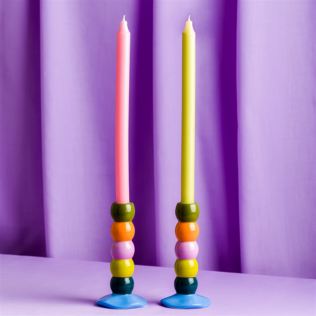 Raspberry Blossom Set of 2 Candle Sticks Product Image