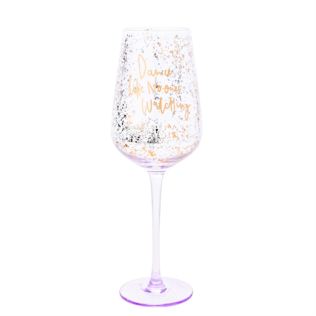 "Dance Like No One's Watching" Wine Glass Product Image