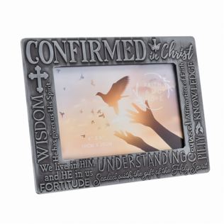 First Confirmation Metal Photo Frame Product Image