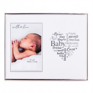 Baby Silver Heart Photo Frame Product Image