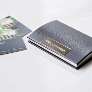 Personalised Engraved Business Card/Credit Card Holder Product Image