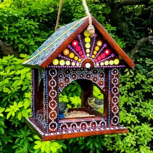 Artisan Hanging Bird Table Product Image