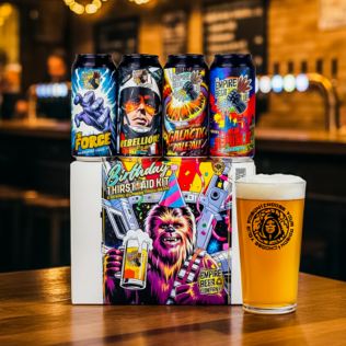 Stormtrooper Happy Birthday "Thirst Aid Kit" Craft Beer Gift Pack Product Image