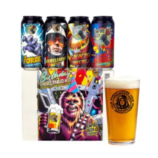 Stormtrooper Happy Birthday "Thirst Aid Kit" Craft Beer Gift Pack Product Image