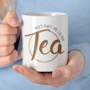 Personalised There's Always Time For Tea Mug Product Image