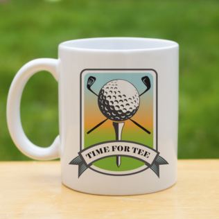 Personalised Time For Tee Golf Mug Product Image