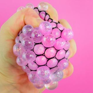 Glitter Squishy Mesh Ball Product Image
