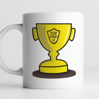 Top Dad Personalised Mug Product Image