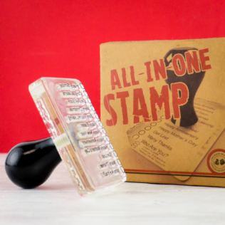 Novelty All-In-One Message Stamp Product Image