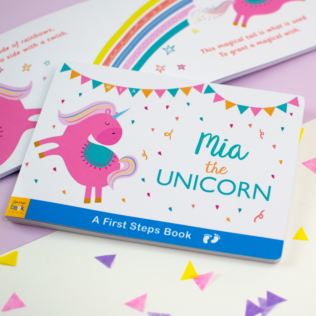 Personalised Unicorn Board Book Product Image