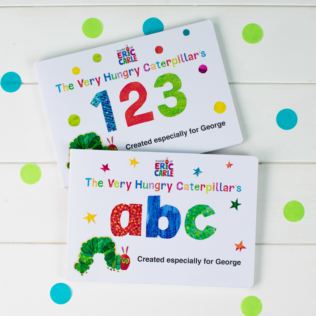 Personalised Very Hungry Catepillar Board Books Dual Box-Set Product Image