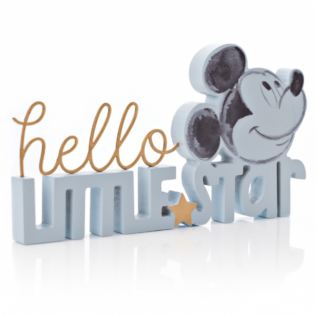 Disney Mickey Hello Little Star Blue Ornament Product Image