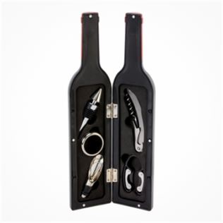 Bar Set Wine Bottle Shape Corkscrew Set Product Image