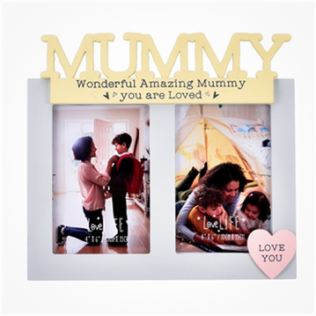 Mummy 4 x 6 Double Photo Frame Product Image