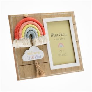 Macrame Rainbow 4 x 6 Photo Frame Product Image