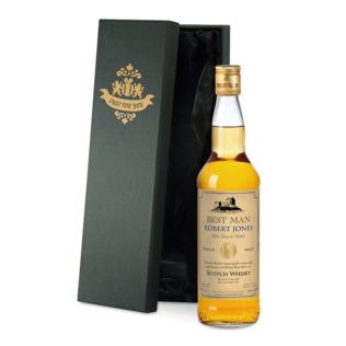 Personalised Usher Malt Whisky Product Image