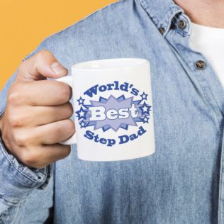 Worlds Best Step Dad Personalised Mug Product Image