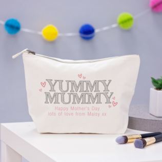 Personalised Yummy Mummy Wash Bag Product Image