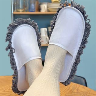 Dust Mop Slippers Product Image