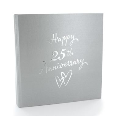 Silver Anniversary Photo Album The Gift Experience